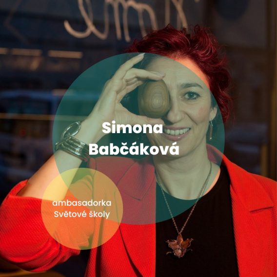 Herečka Simona Babčáková druhou ambasadorkou Světové školy!