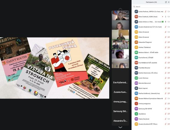 Světový kabinet přinesl inspiraci ze ZŠ a&nbsp;MŠ Ptení